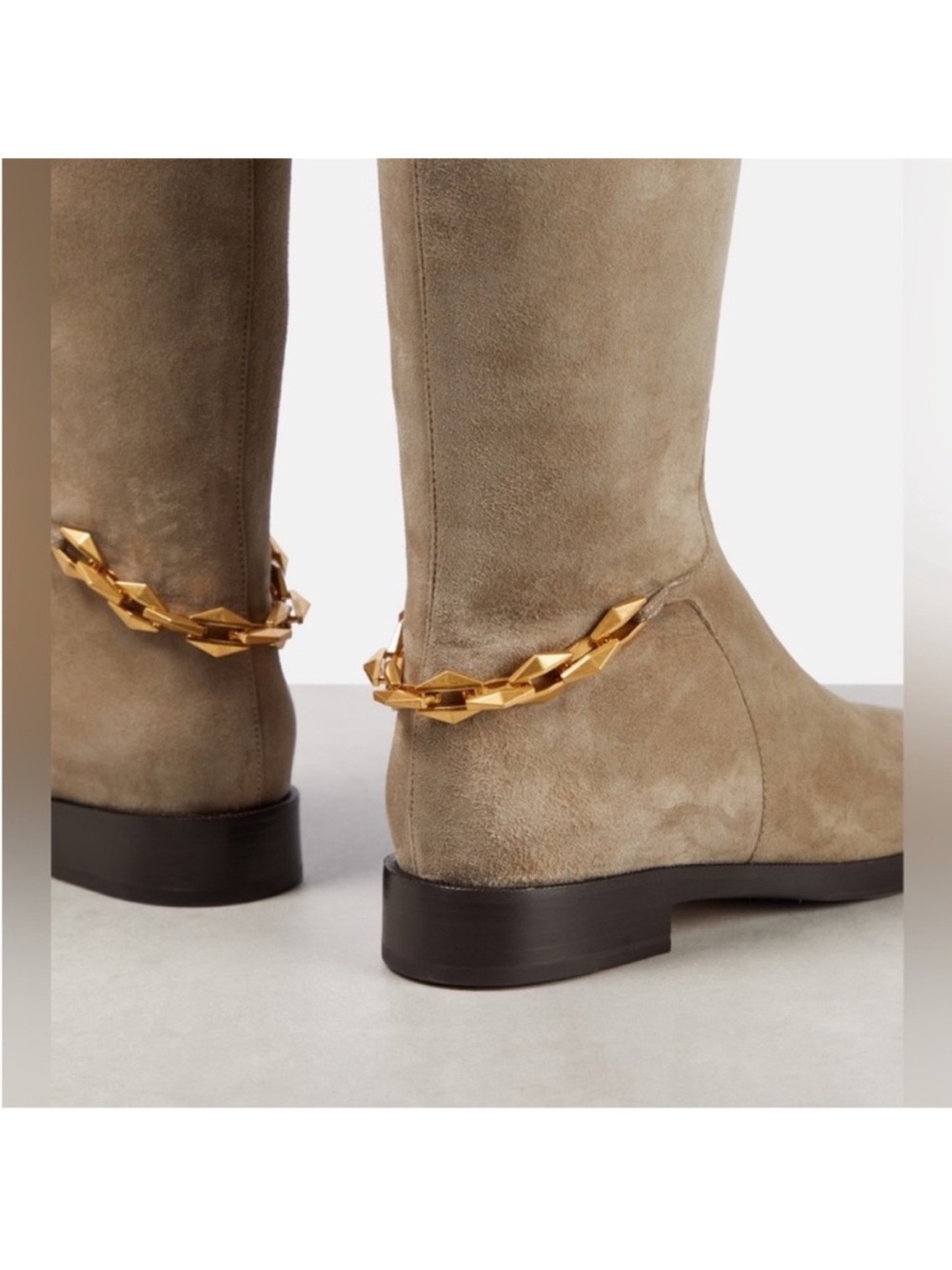 New JIMMY CHOO Nell suede knee-high boots 38 $1,695 - Picture 4 of 13
